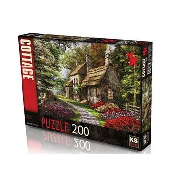 KS Games 24009 200 Parça Carnation Cottage Puzzle