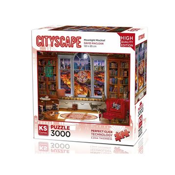 KS Games 3000 Parça Ay Işığında Puzzle