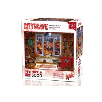 KS Games 3000 Parça Ay Işığında Puzzle