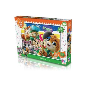 KS Games 44 Cats 100 Parça Cat 714 Puzzle