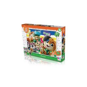 KS Games 44 Cats 100 Parça Puzzle