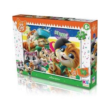 KS Games 44 Cats 100 Parça Puzzle