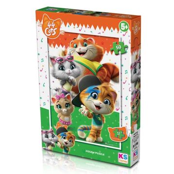 KS Games 44 Cats 50 Parça Puzzle