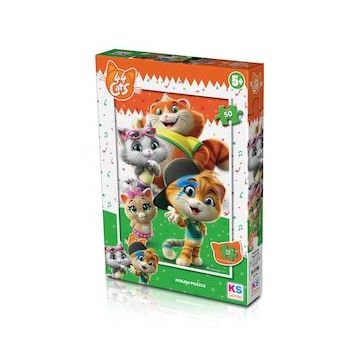 KS Games 44 Cats 50 Parça Puzzle