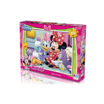 Ks Games 50 Parça Mınnie MIN709 Puzzle