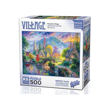 KS Games 500 Parça Dağ Köyü Puzzle
