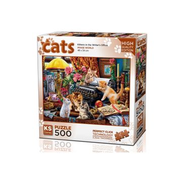 KS Games 500 Parça Yavru Kediler Puzzle