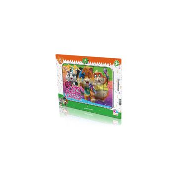 KS Games Bafi Kediler (44 Kedi/44 Cat-Buffy Kediler) Puzzle 24 Parça