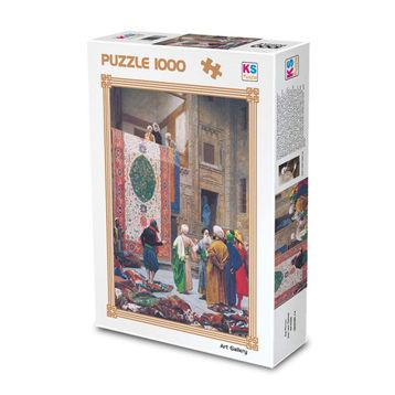 KS Games Carpet Market 1000 Parça Puzzle