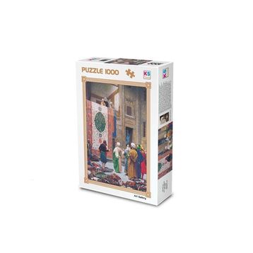 KS Games Carpet Market 1000 Parça Puzzle