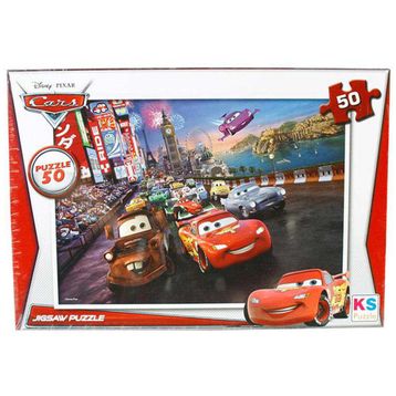 KS Games Cars 50 Parça Puzzle