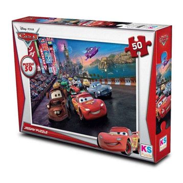 KS Games Cars 50 Parça Puzzle