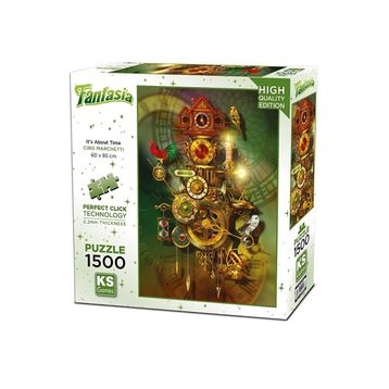 KS Games Ciro Marchetti 1500 Parça Its About Time Puzzle