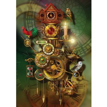 KS Games Ciro Marchetti 1500 Parça Its About Time Puzzle