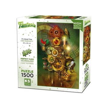 KS Games Ciro Marchetti 1500 Parça Its About Time Puzzle