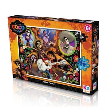 KS Games Coco 100 Parça Puzzle