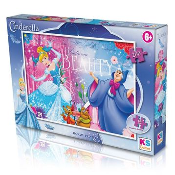 KS Games CRL113 Cindirella 200 Parça Puzzle