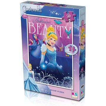 KS Games CRL709 50 Parça Cinderella Puzzle