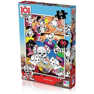 KS Games DAL709 50 Parça 101 Dalmatian Puzzle