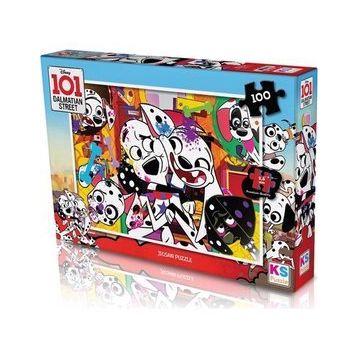 KS Games DAL714 100 Parça 101 Dalmatian Puzzle