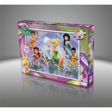 Ks Games Disney Fairies 50 Parça Puzzle
