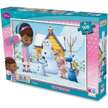 KS Games Doc Mc Stuffins 100 Parça Puzzle
