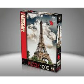 KS Games Eiffel Tower Paris 1000 Parça Puzzle