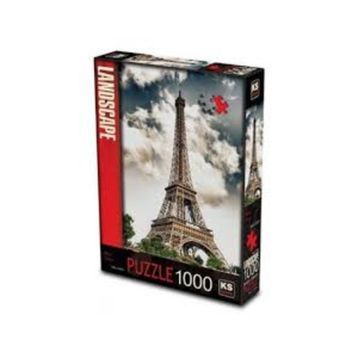 KS Games Eiffel Tower Paris 1000 Parça Puzzle