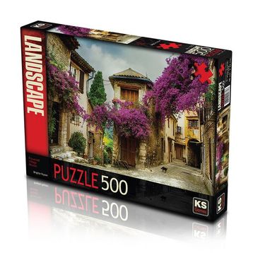 KS Games Flowered Village 500 Parça Puzzle