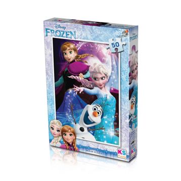 KS Games Frozen 50 Parça Puzzle