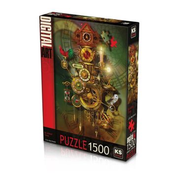 KS Games Its About Time 85x60cm 22002 1500 Parça Puzzle