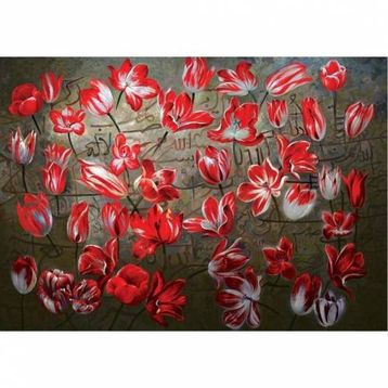 Ks Games Kırmızı Laleler 1000 Parça Puzzle