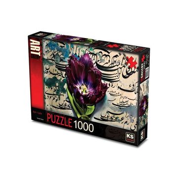 Ks Games Kırmızı Laleler 1000 Parça Puzzle