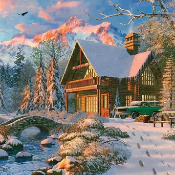KS Games Kış Tatili 1000 Parça Puzzle