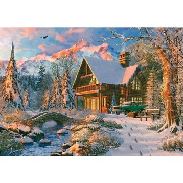 KS Games Kış Tatili 1000 Parça Puzzle