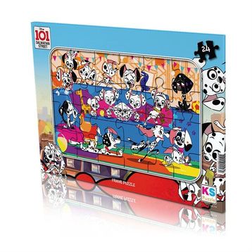 KS Games KS-101 Dalmation Frame 24 Parça Puzzle
