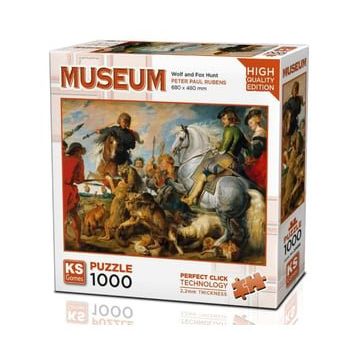 KS Games Kurt Ve Tilki Avı 1000 Parça Puzzle