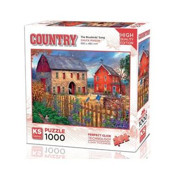 KS Games Kuş Şarkıları 1000 Parça Puzzle
