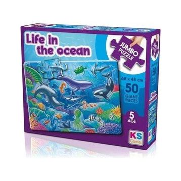 KS Games Life In The Ocean 50 Parça Puzzle