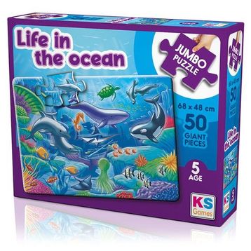 KS Games Life In The Ocean 50 Parça Puzzle