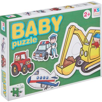 KS Games Meslekler 22x15 cm Baby Puzzle