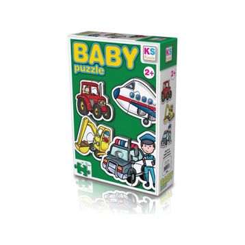 KS Games Meslekler 22x15 cm Baby Puzzle