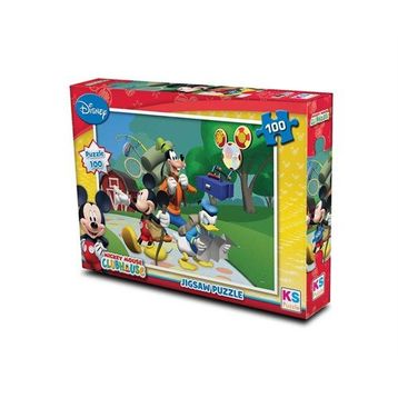 Ks Games Mickey Mouse 100 Parça Puzzle