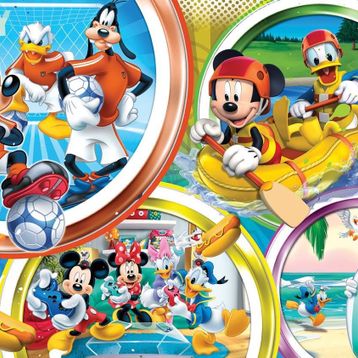 KS Games Mickey Mouse 200 Parça Puzzle