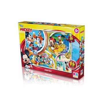 KS Games Mickey Mouse 200 Parça Puzzle