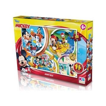KS Games Mickey Mouse 200 Parça Puzzle