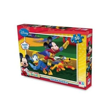 Ks Games Mickey Mouse 50 Parça Puzzle