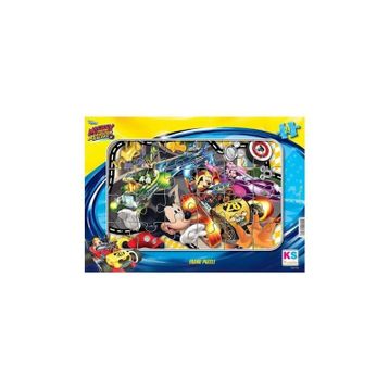 Ks Games Mickey Mouse Ve Arkadaşları 24 Parça Frame Puzzle