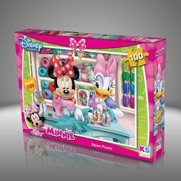 KS Games Minnie Mouse 100 Parça Puzzle