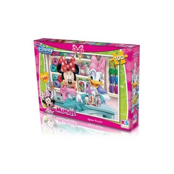 KS Games Minnie Mouse 100 Parça Puzzle